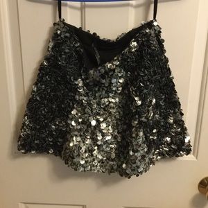 AllSaints Embellished Skirt